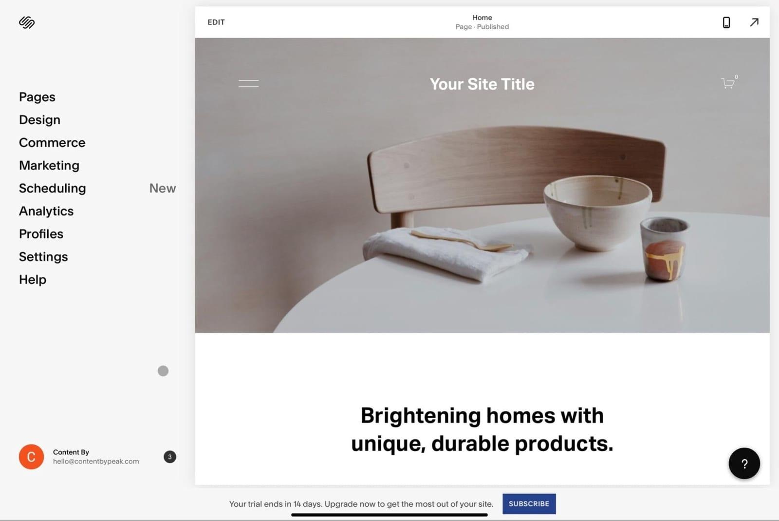 Best Squarespace Alternative