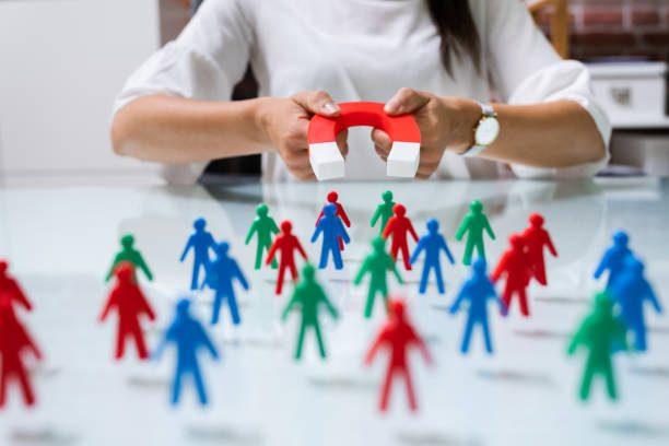 Magnetic Lead Generation. Attract Customer With Magnet
