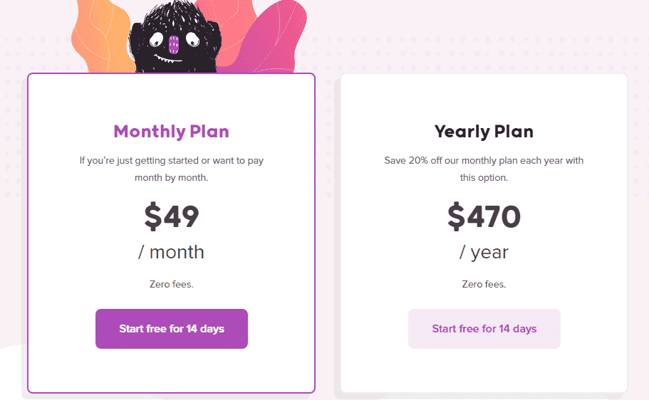 Teachery Online Course Platform Pricing