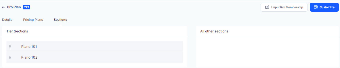 Create a membership site