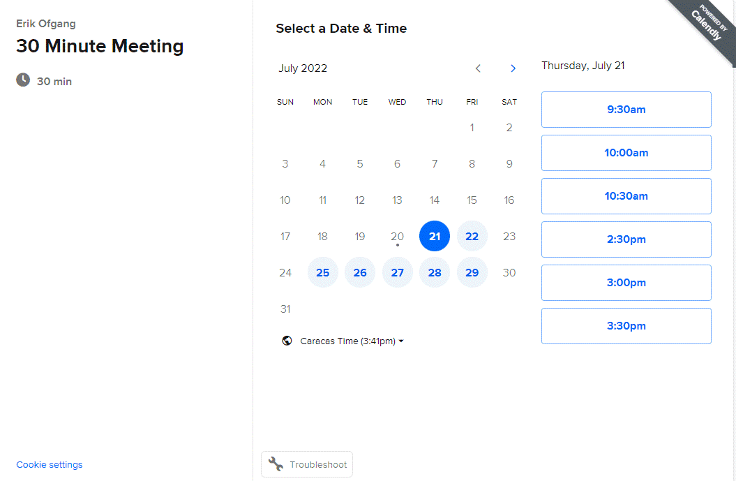 Best Calendly Alternative
