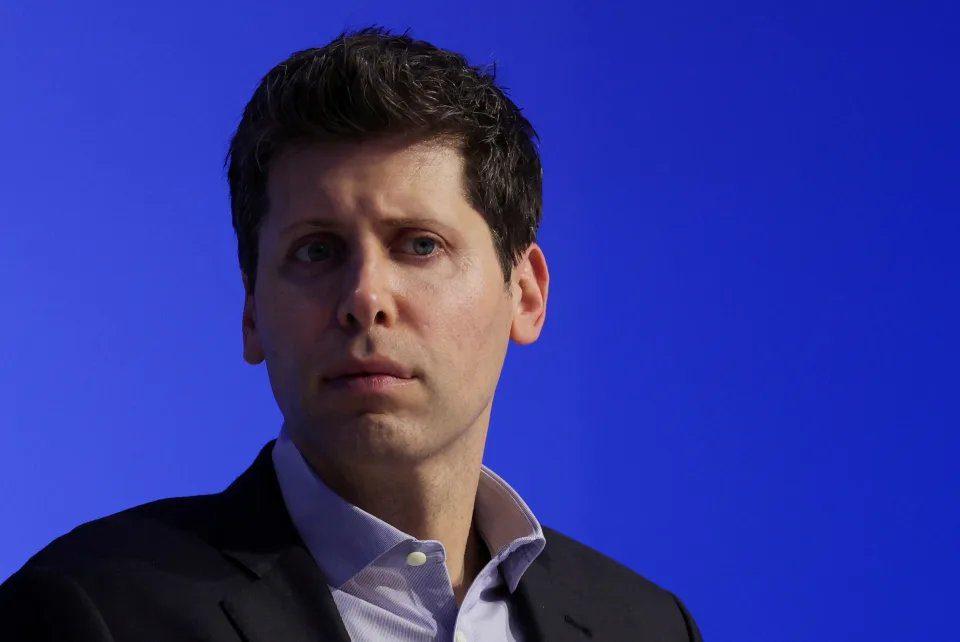 Sam Altman potrait picture